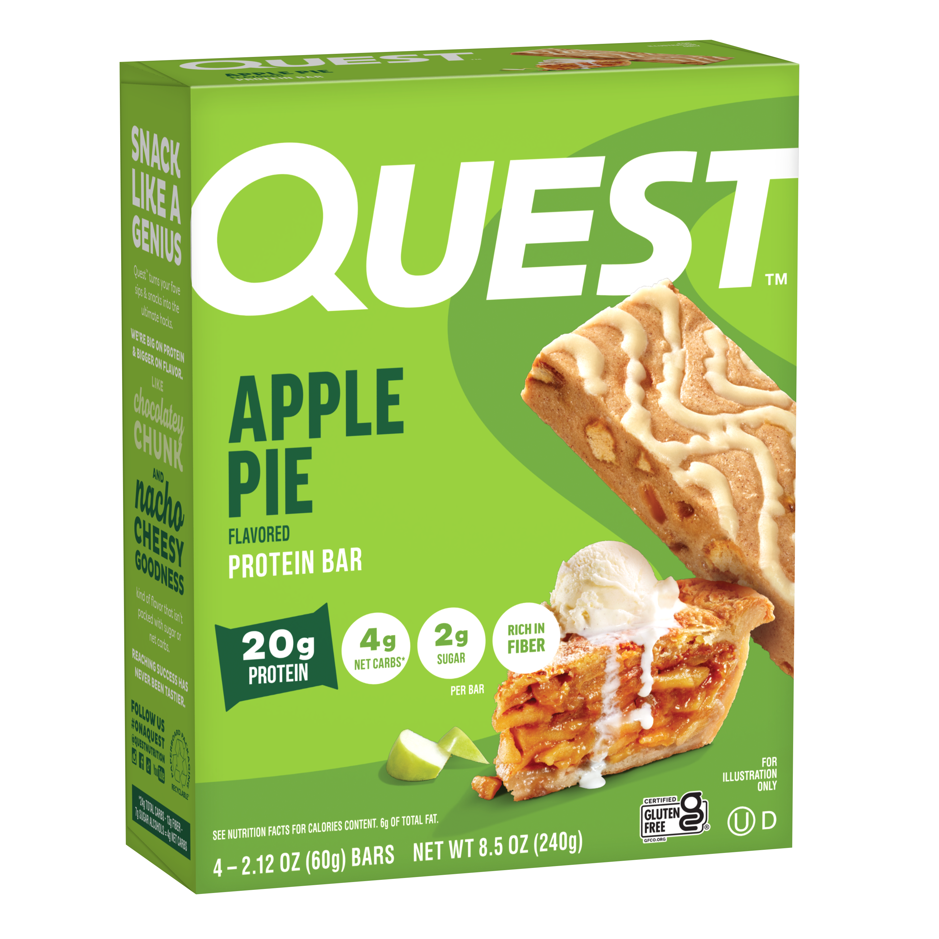 Small Protein Bar Bundle; 5 x 4ct. boxes - Save 5%