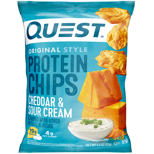 Cheddar & Sour Cream Original Style Protein Chips