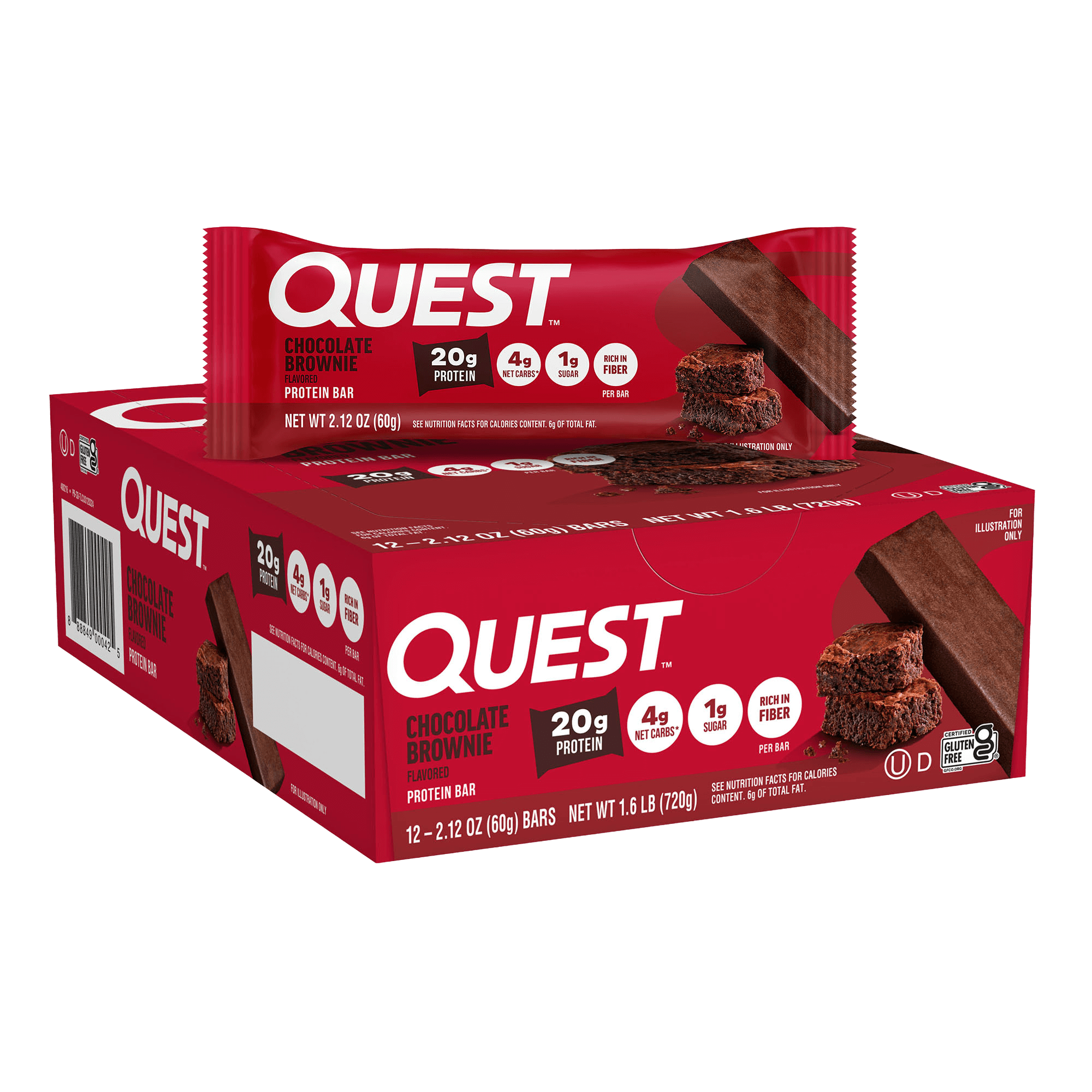 Large Protein Bar Bundle; 4 x 12ct. boxes - Save 10%