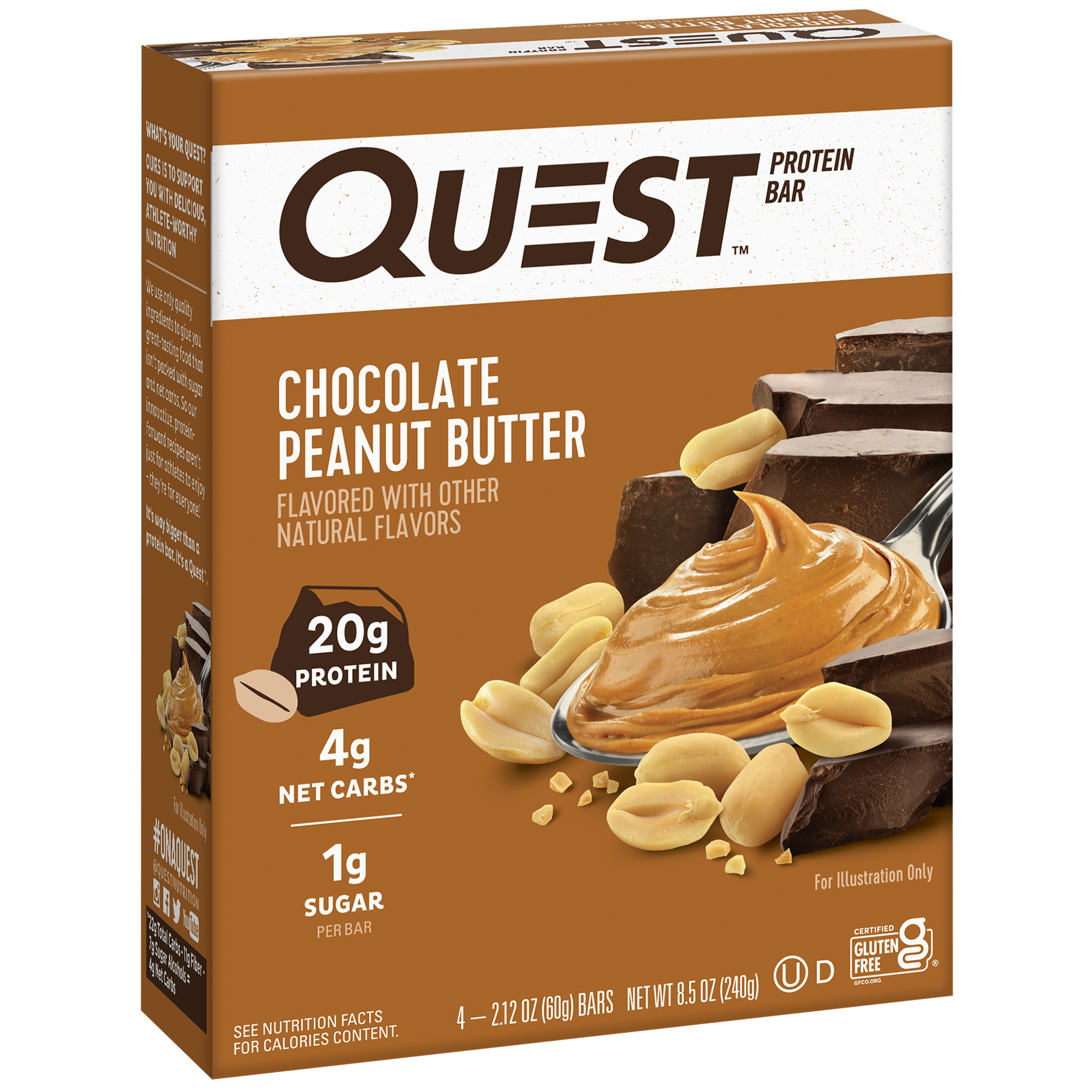 Small Protein Bar Bundle; 5 x 4ct. boxes - Save 5%