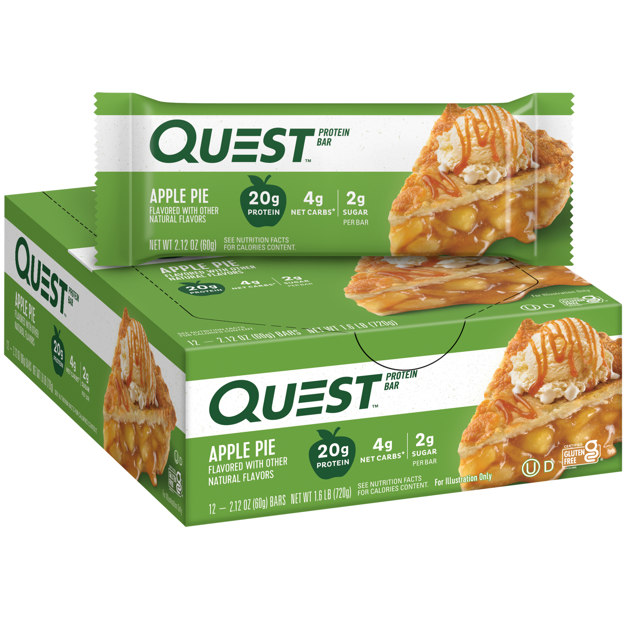 Large Protein Bar Bundle; 4 x 12ct. boxes - Save 10%
