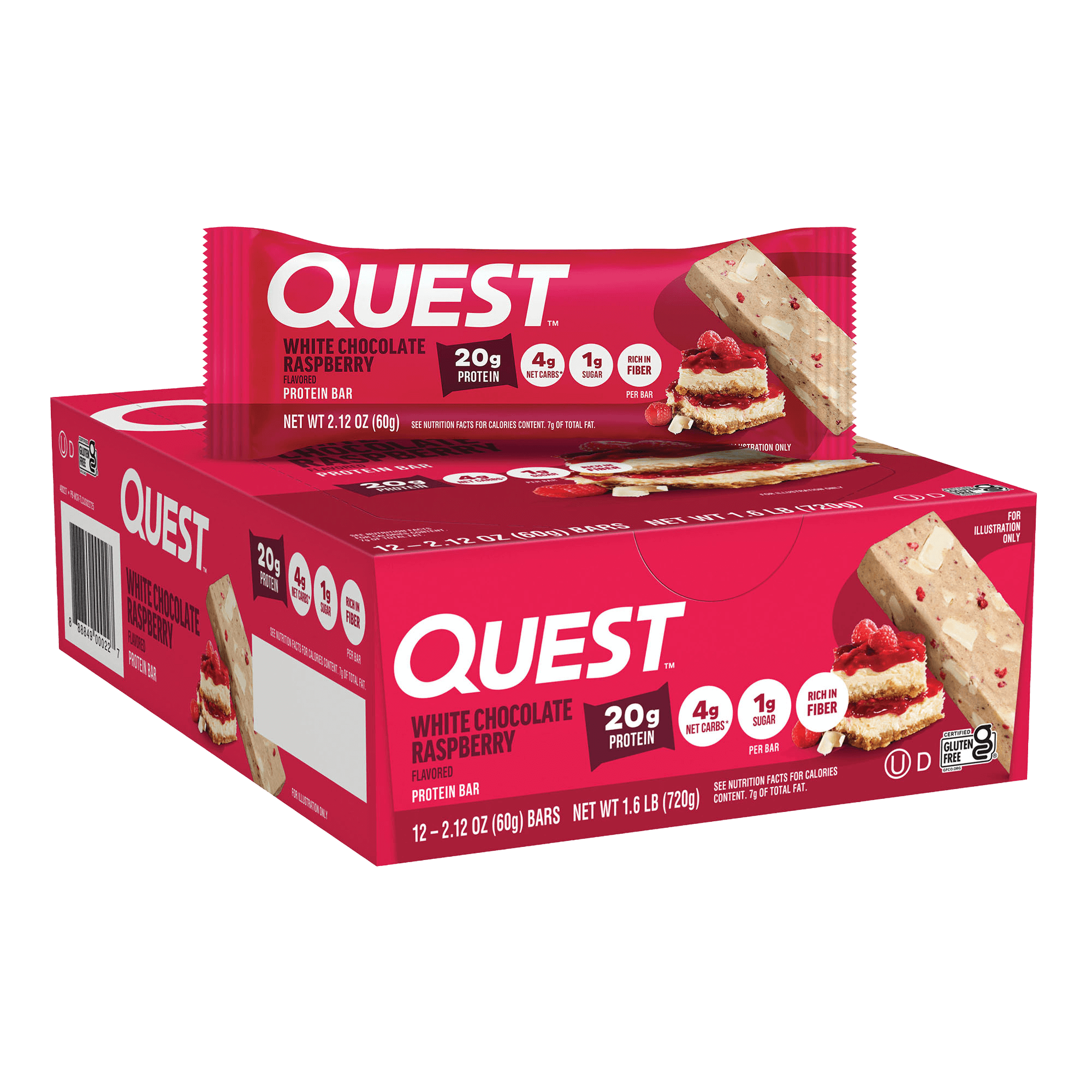 Large Protein Bar Bundle; 4 x 12ct. boxes - Save 10%