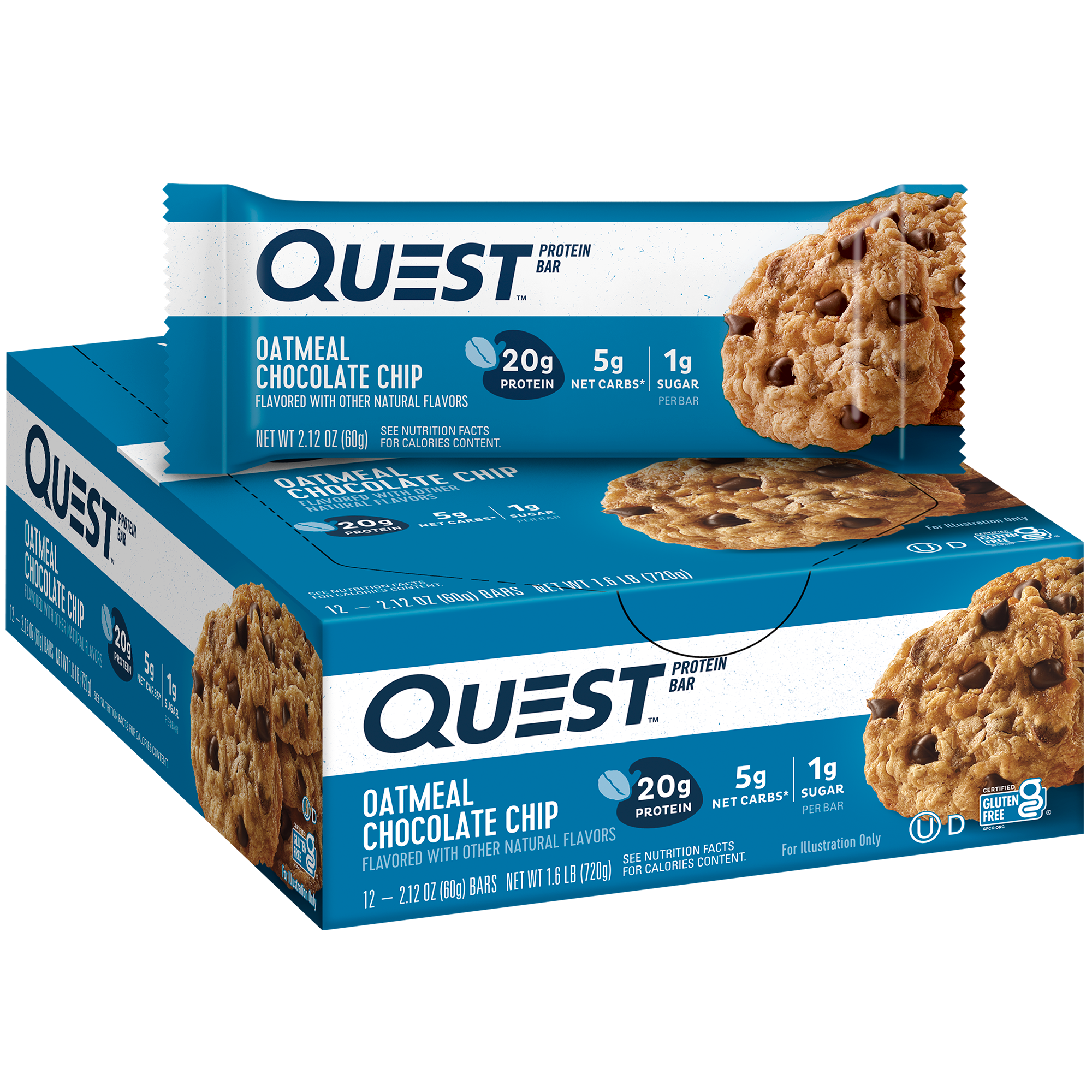 Large Protein Bar Bundle; 4 x 12ct. boxes - Save 10%