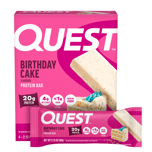 Birthday Cake Protein Bars