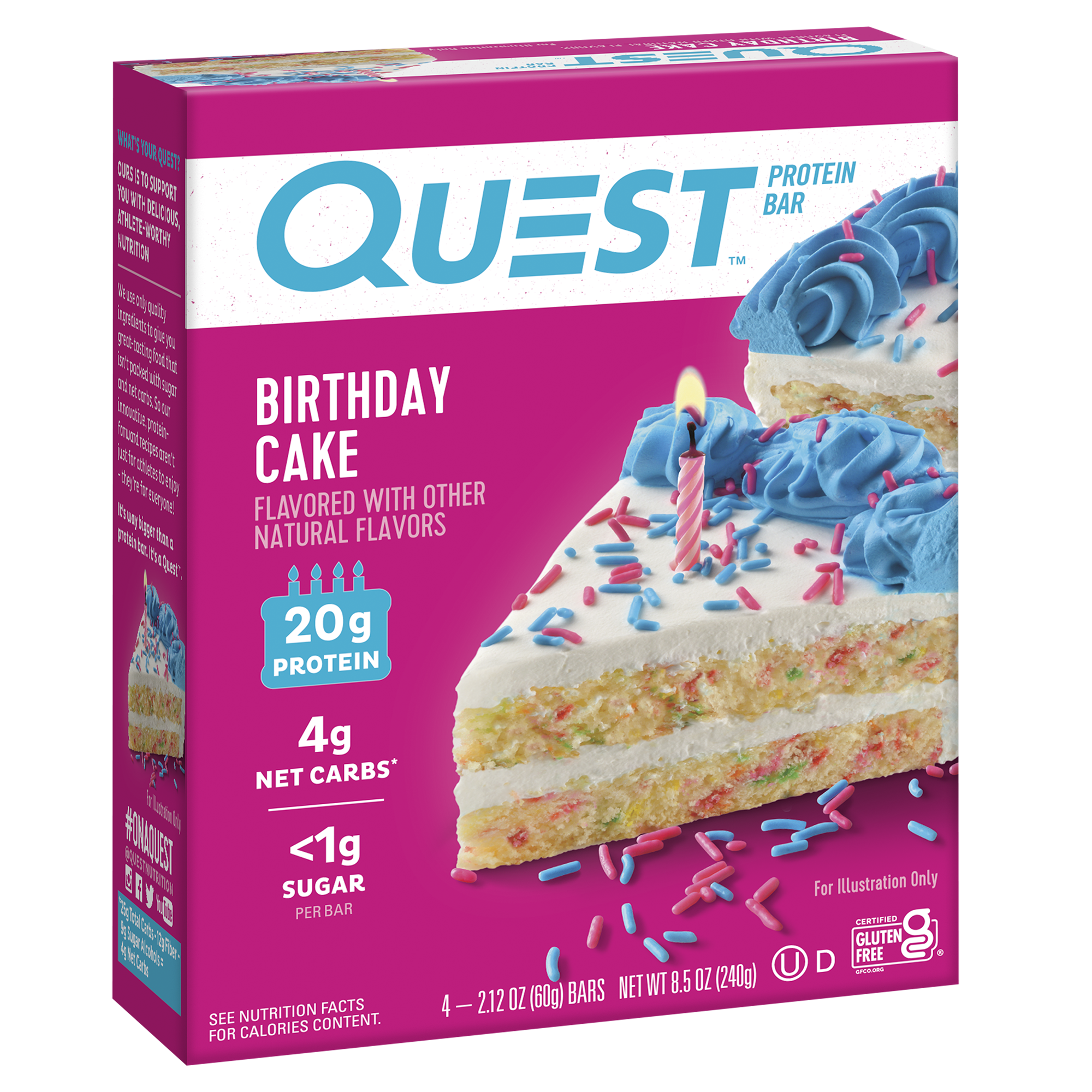 Small Protein Bar Bundle; 5 x 4ct. boxes - Save 5%