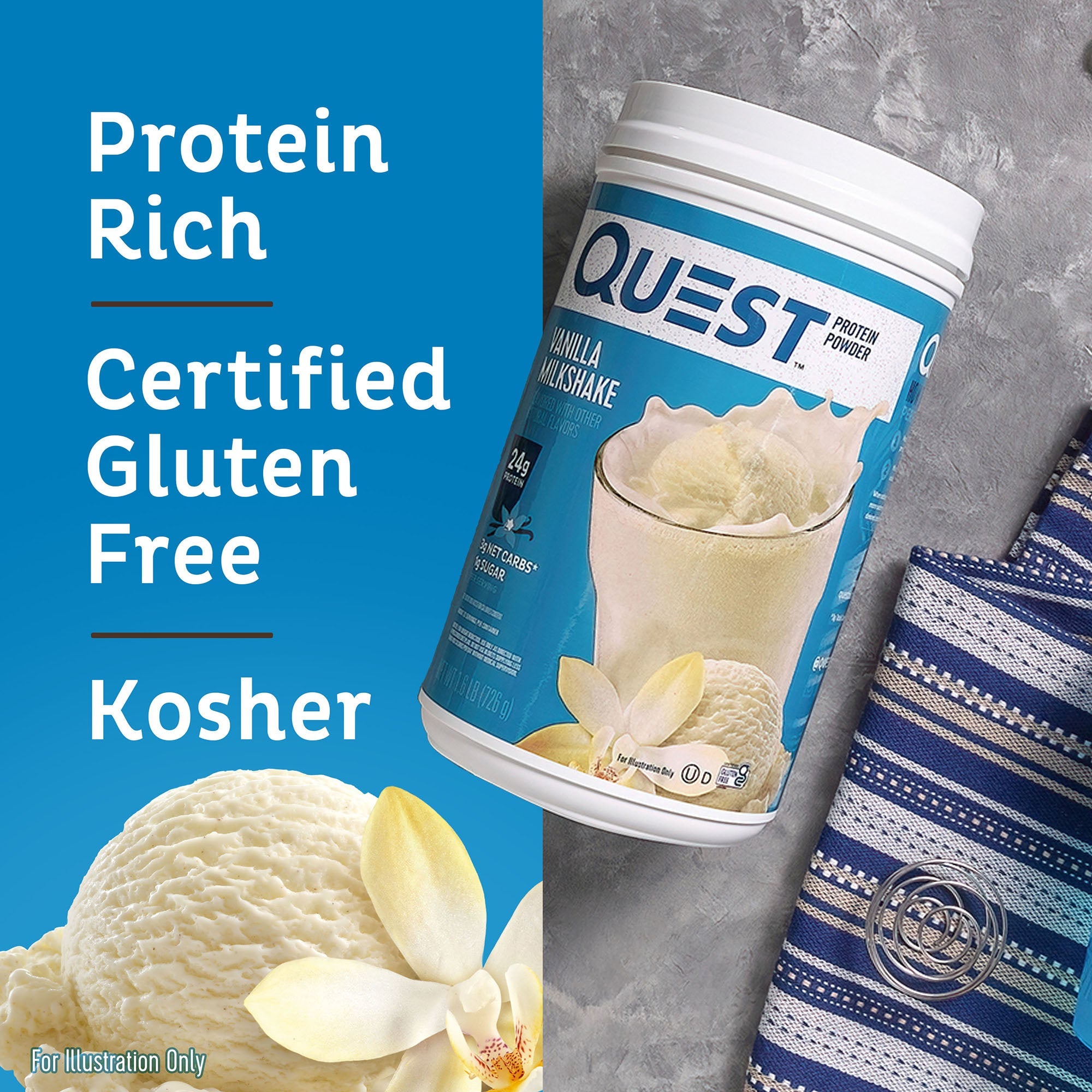 Vanilla Milkshake Protein Powder