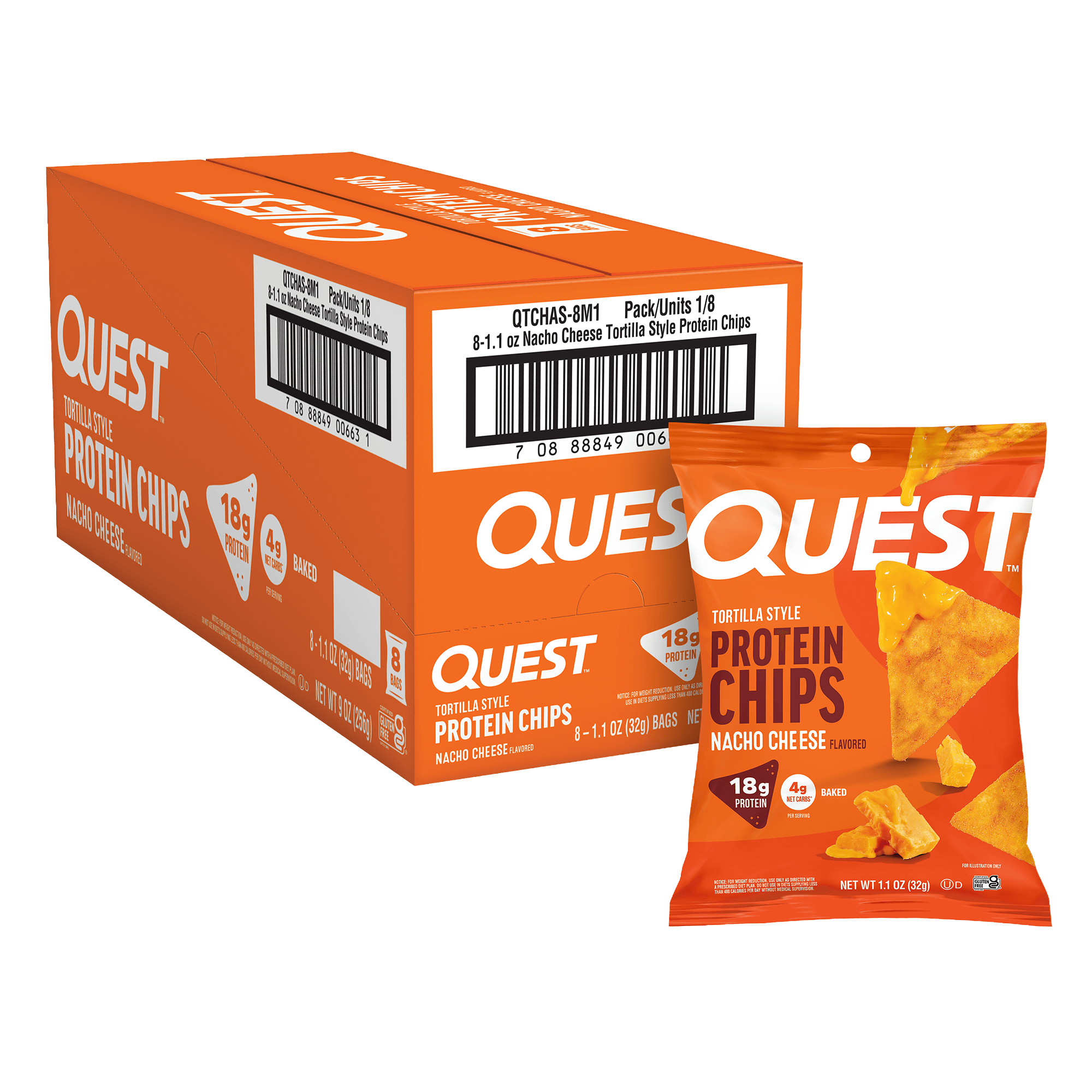 Protein Chips Bundle; 8 x 8ct. boxes - Save 15%