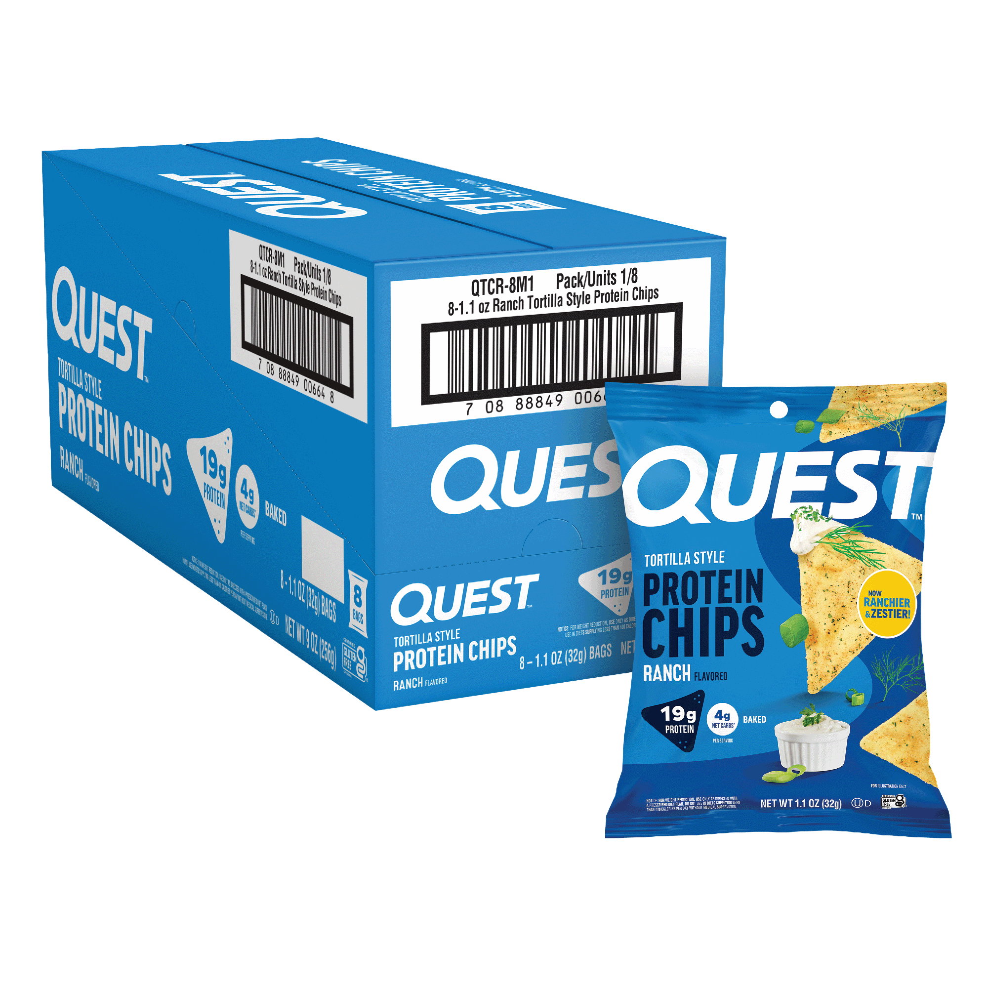 Protein Chips Bundle; 8 x 8ct. boxes - Save 15%
