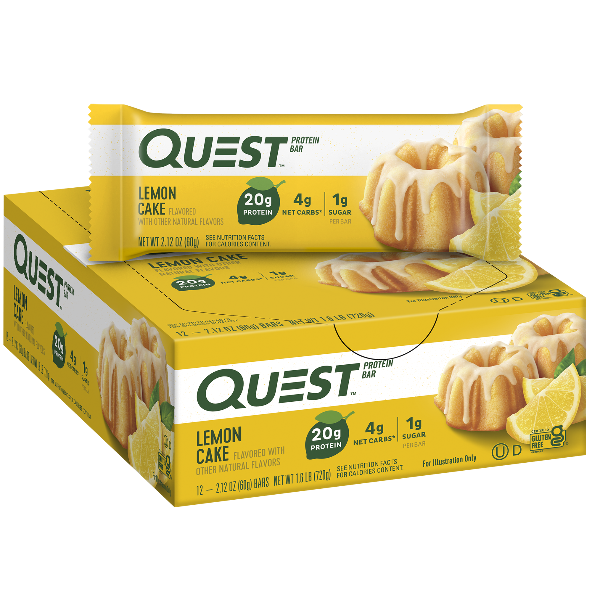 Large Protein Bar Bundle; 4 x 12ct. boxes - Save 10%