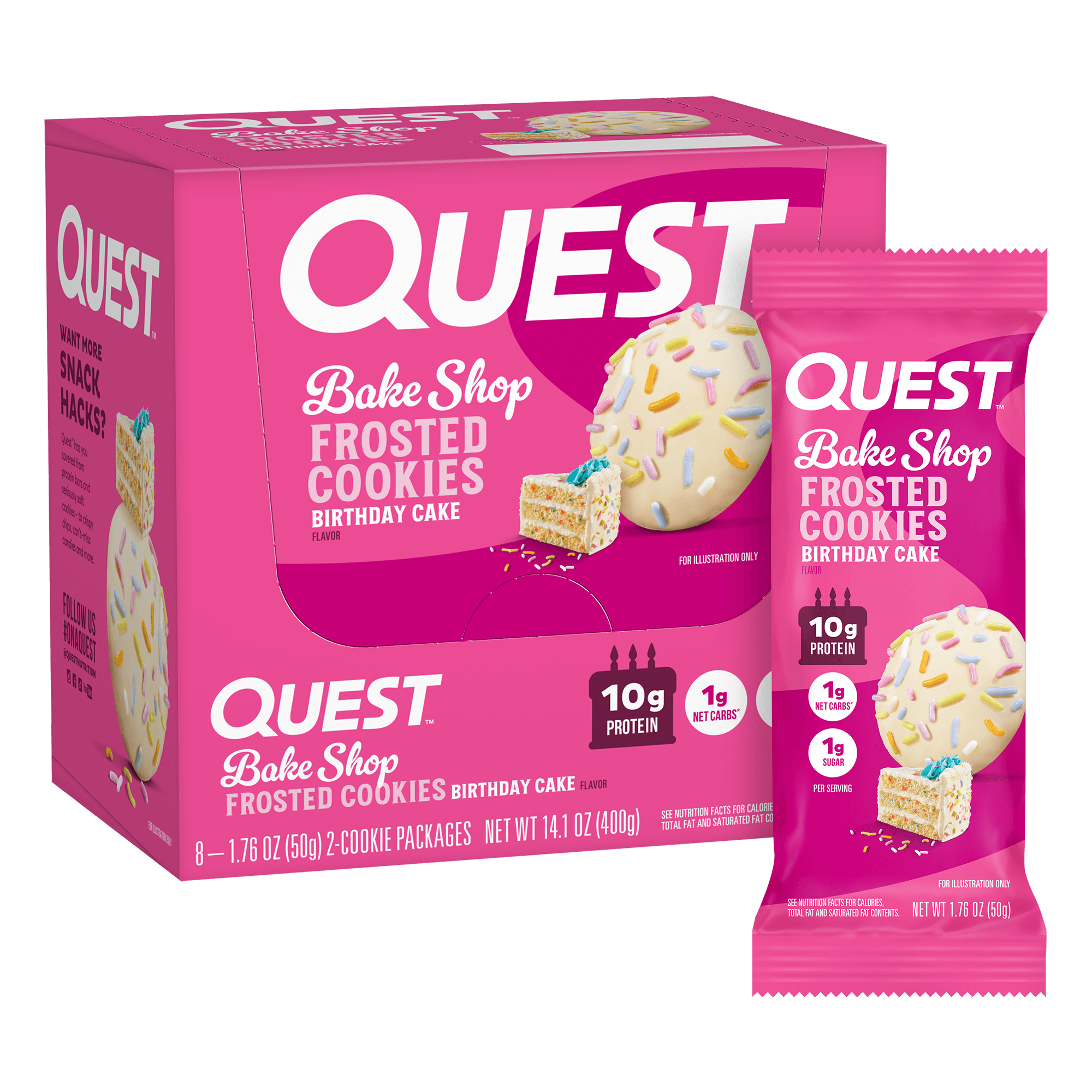 Frosted Cookies Birthday Cake Twin Pack