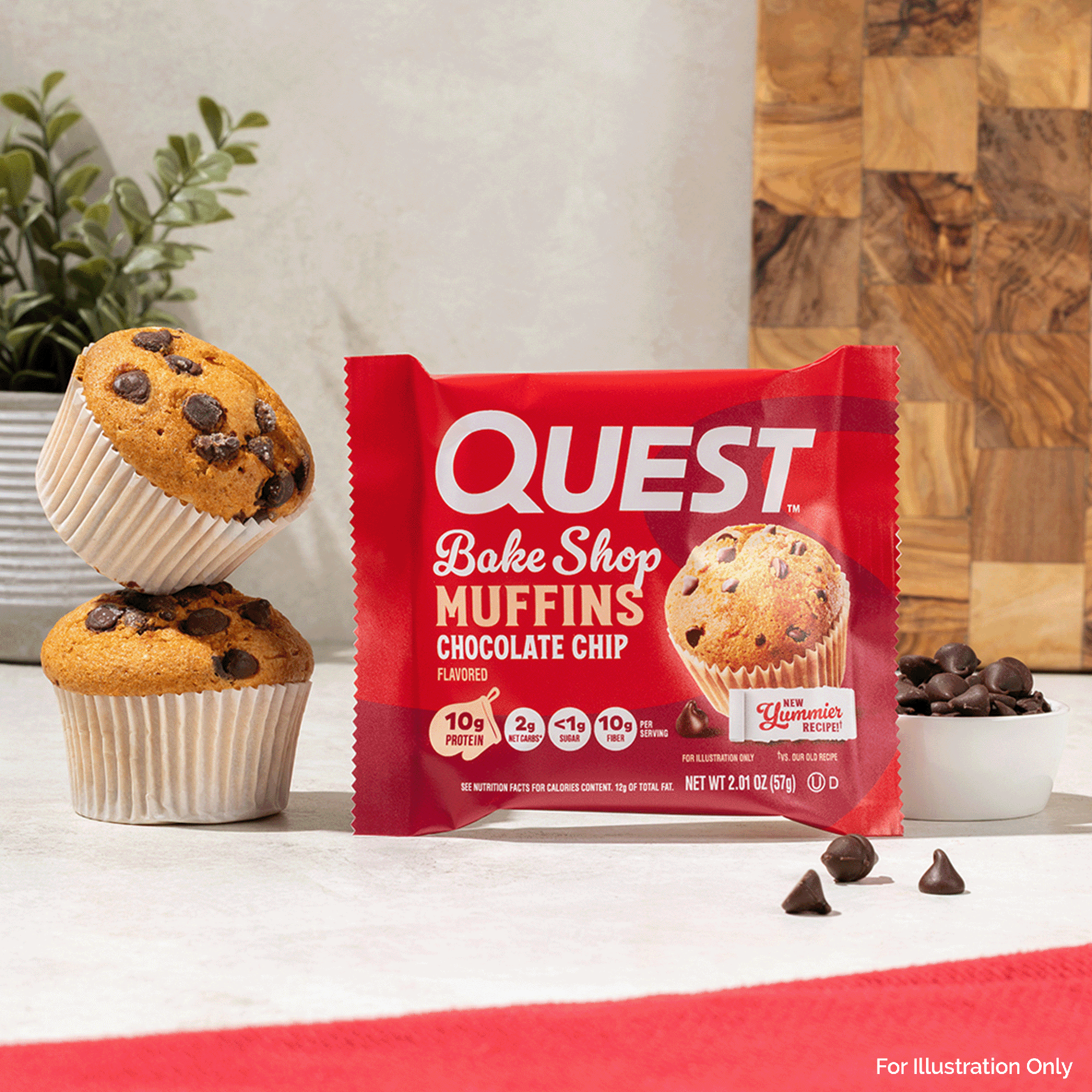 Bake Shop Chocolate Chip Muffins