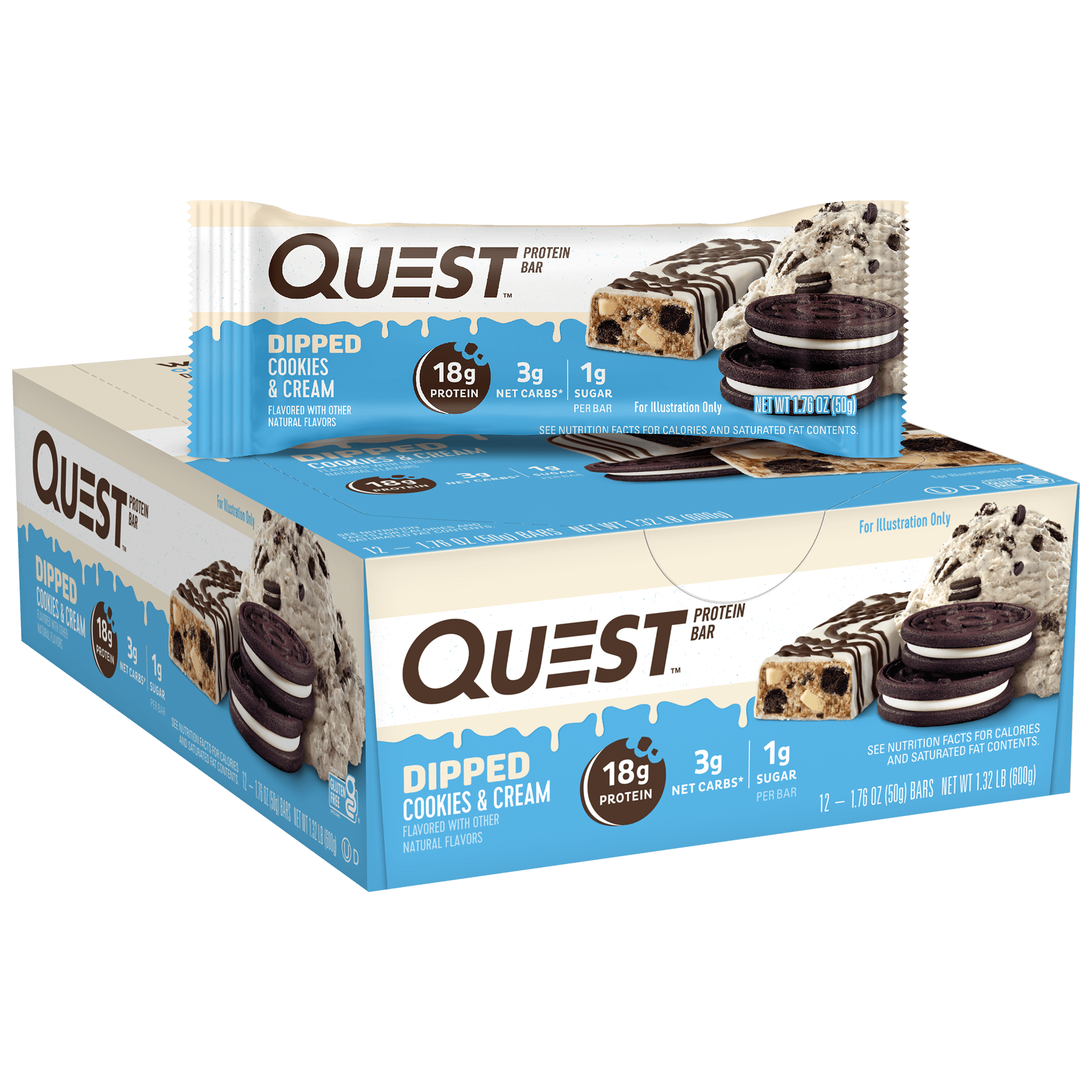 Large Protein Bar Bundle; 4 x 12ct. boxes - Save 10%