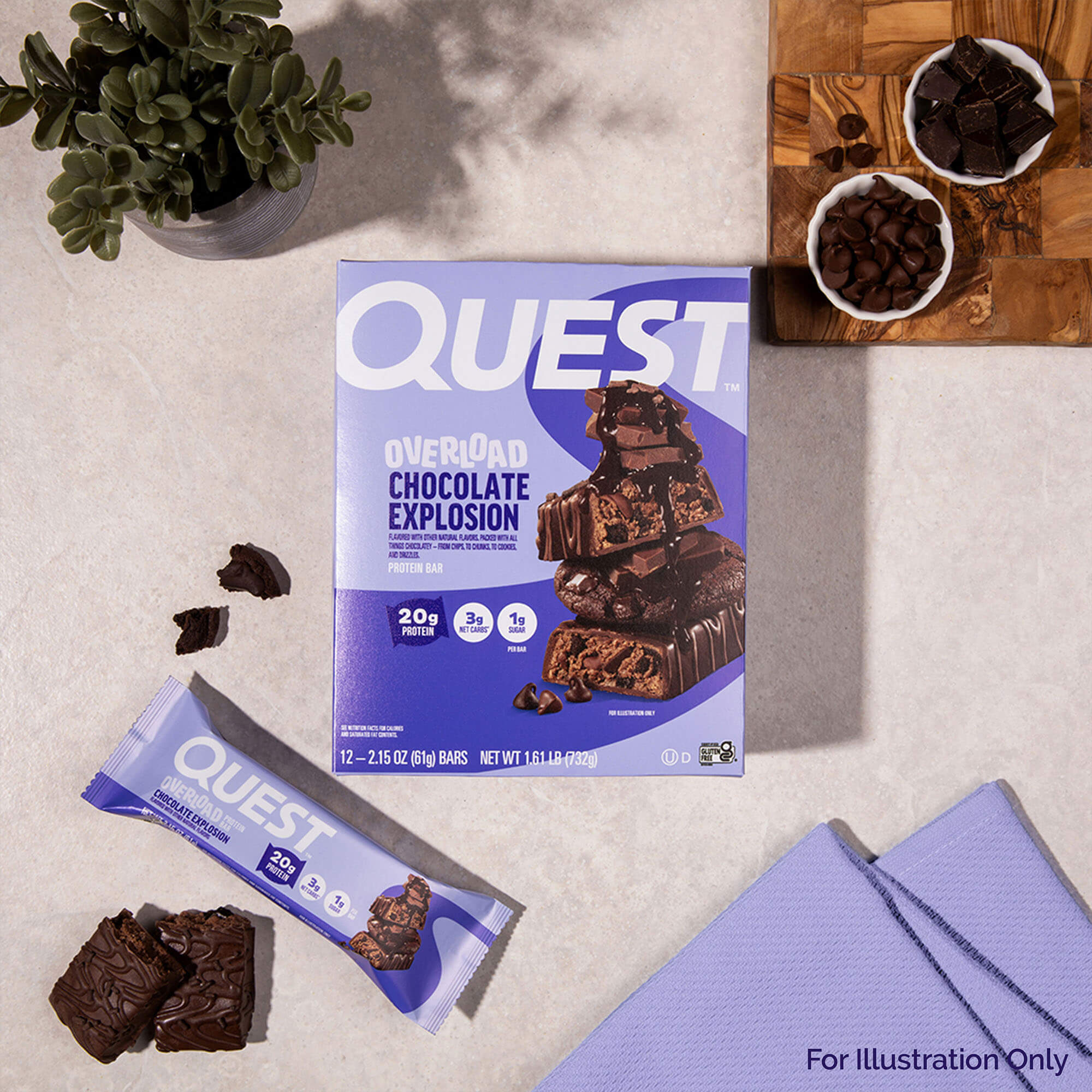 Chocolate Explosion Overload Bar