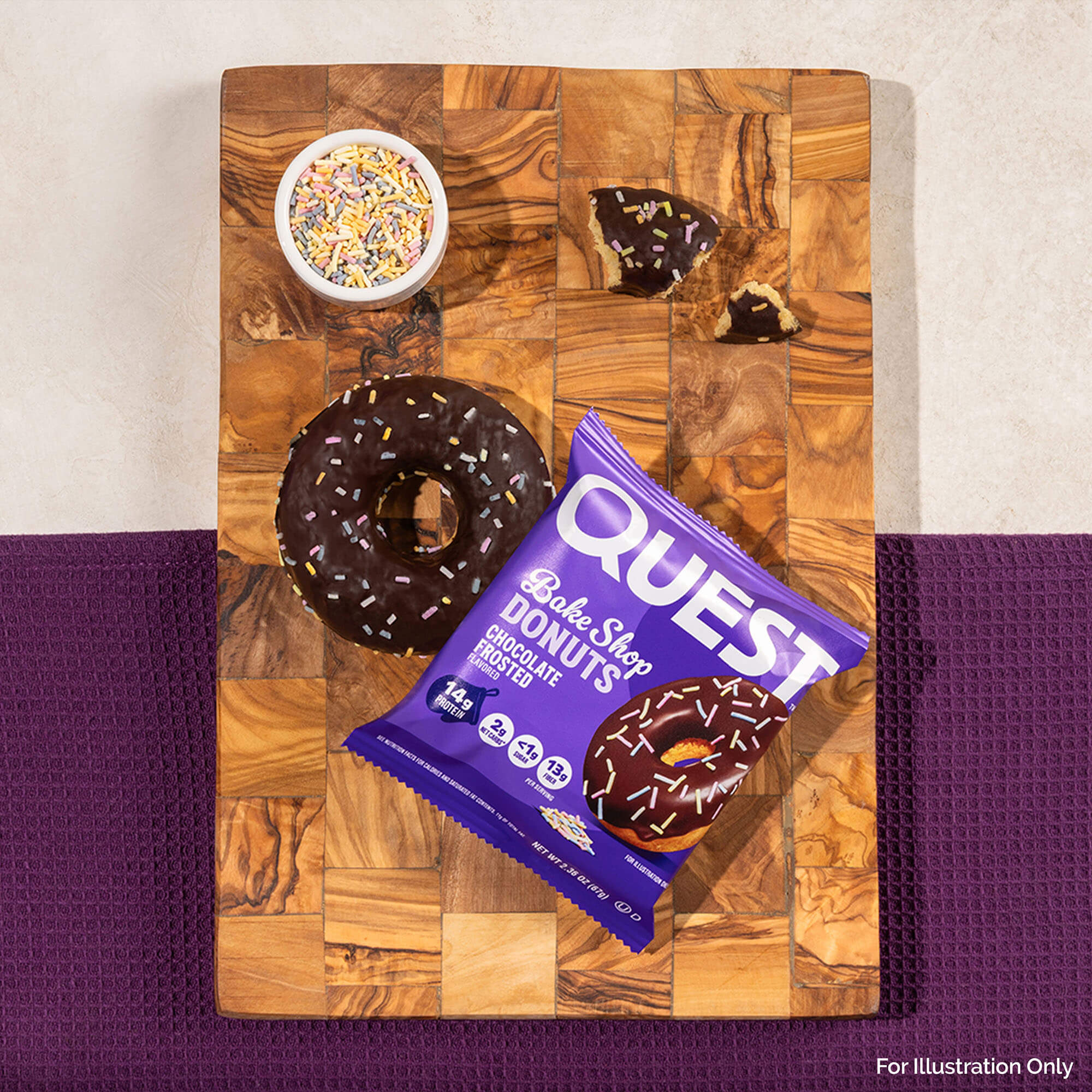 Bake Shop Chocolate Frosted Donuts