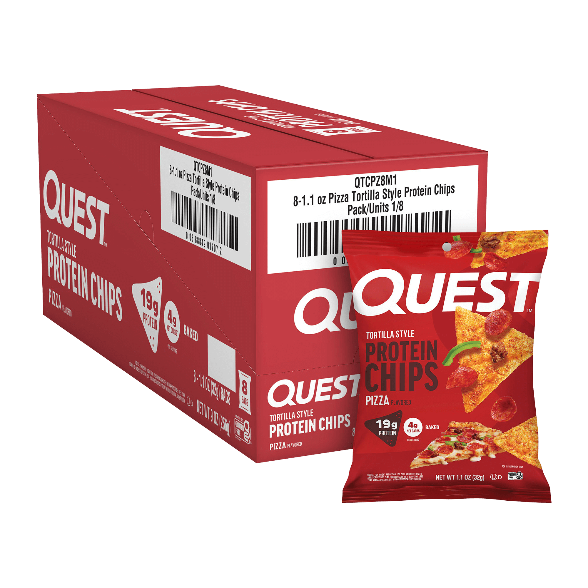 Protein Chips Bundle; 8 x 8ct. boxes - Save 15%