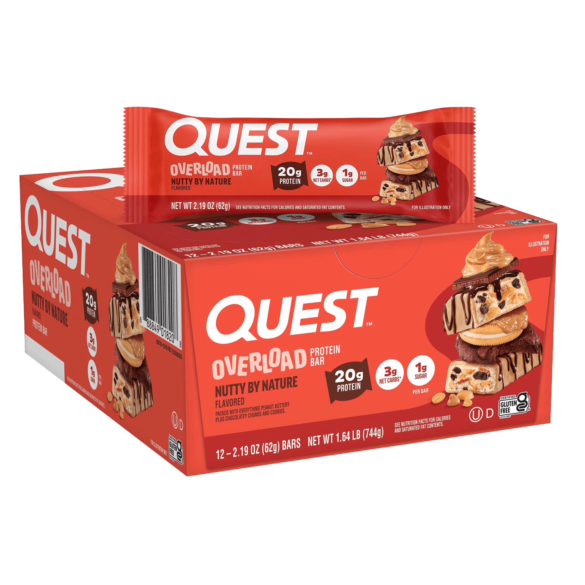 Nutty By Nature Overload Bar